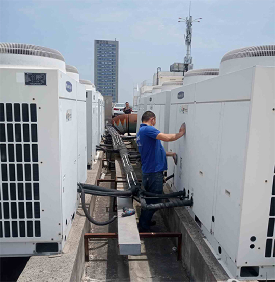 岱山中央空调制热和不制冷系统维修方法